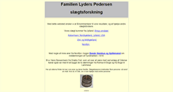 Desktop Screenshot of lyders-pedersen.dk